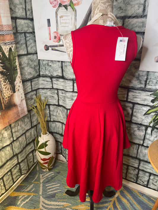 NEW Molly & Erica Red Blouse Women sz Medium