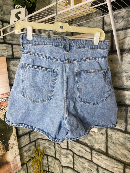 H&M Blue Jean Shorts Women sz 6