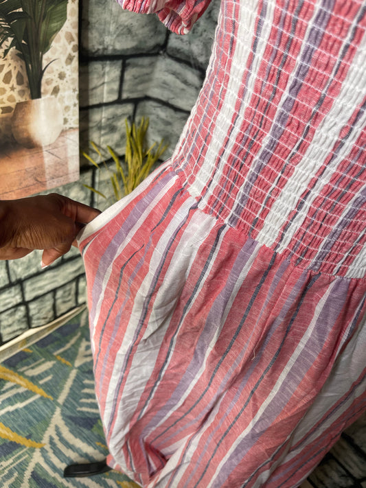 18 Centimeters Red Jumpsuit Women sz Large