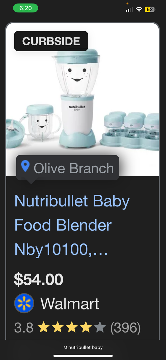 NEW Nutribullet Baby Blender