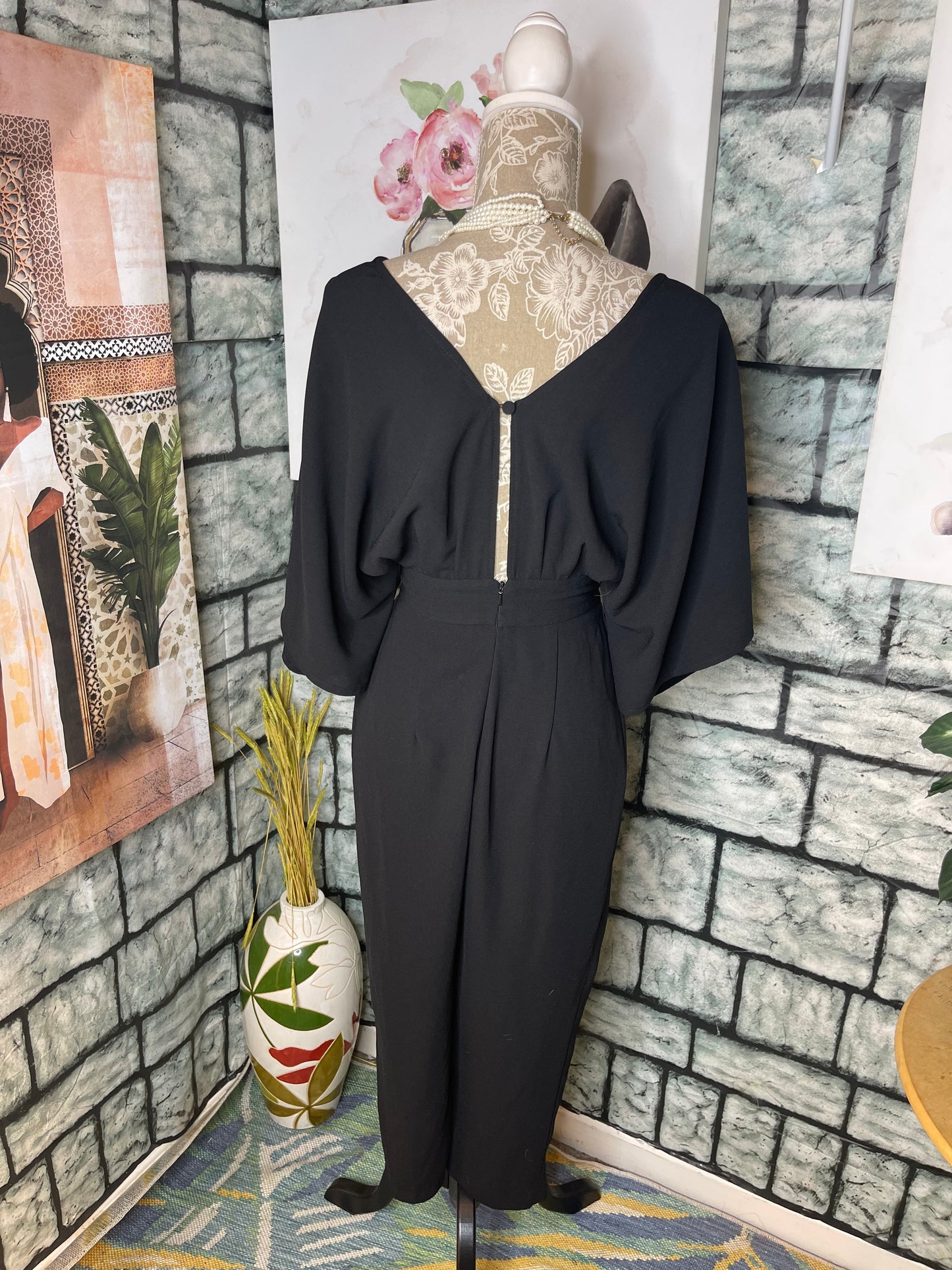 Asos Black Jumpsuit Women sz 4