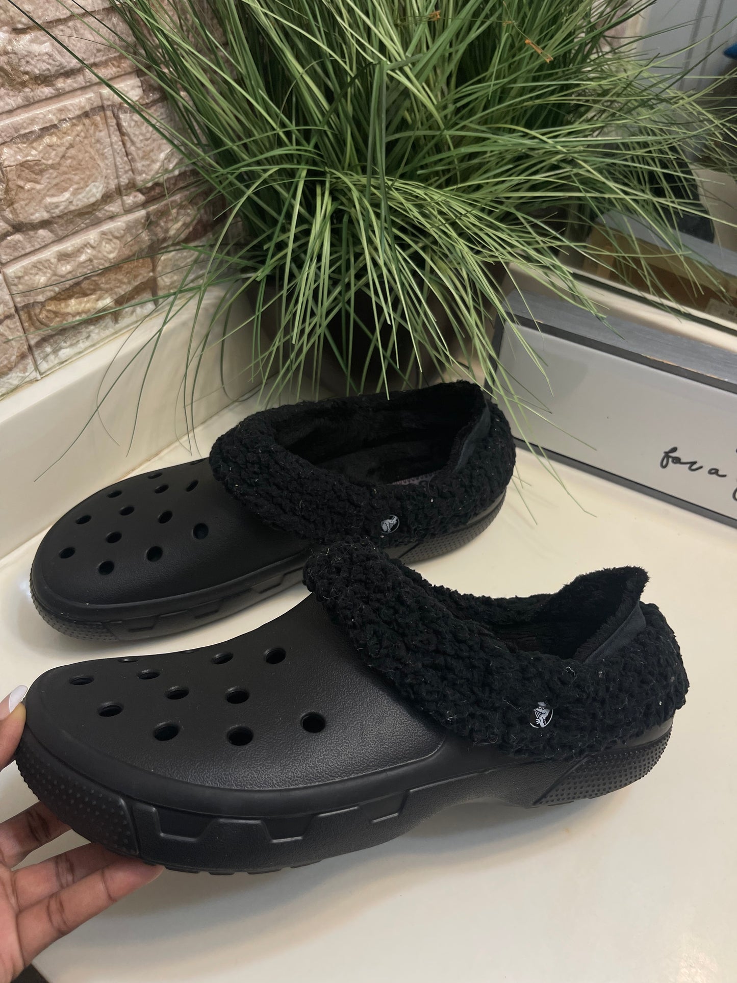 Crocs Black Men sz 12