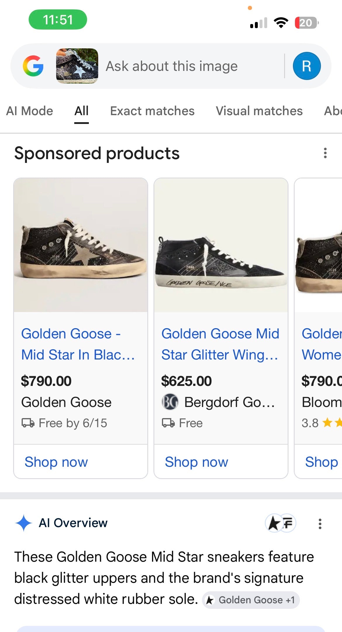 Golden Goose Black Women sz 11