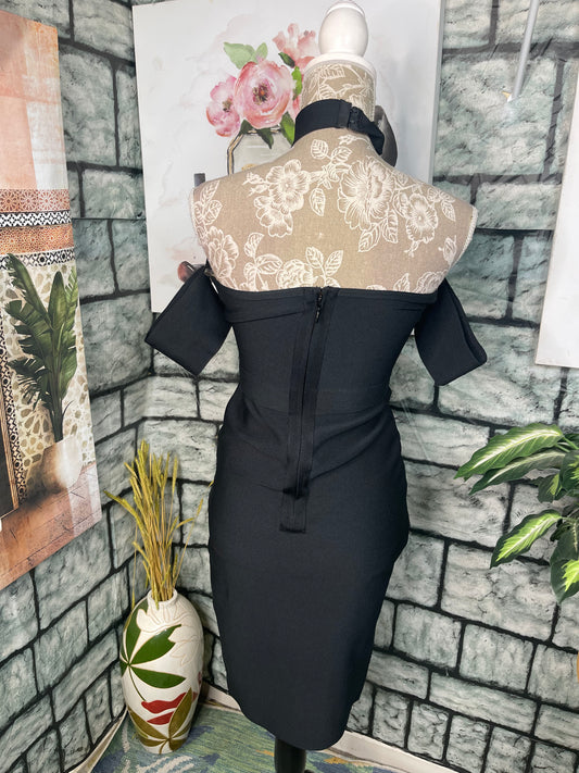 TicToc Black Dress Women sz Medium