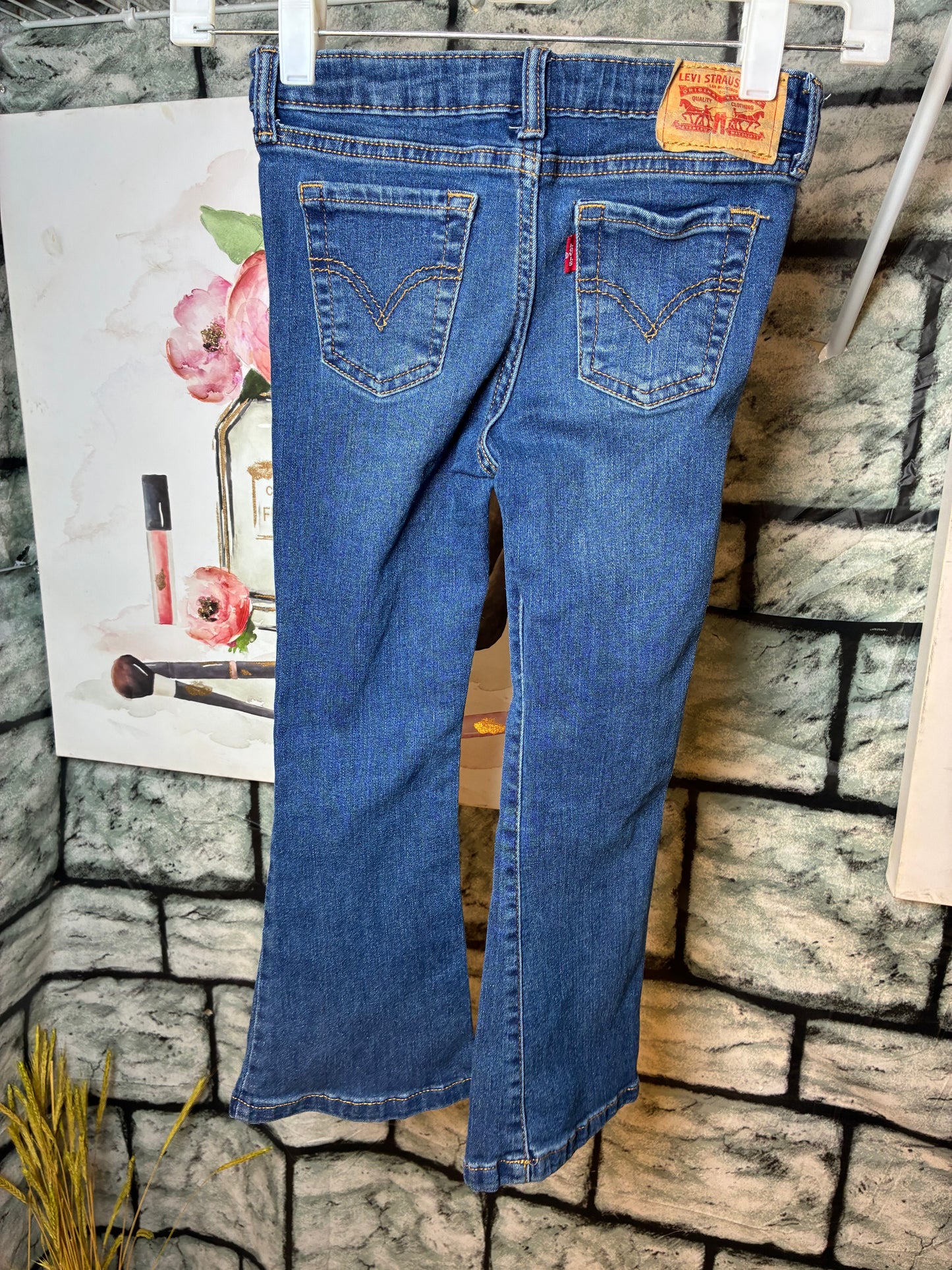 Levi’s Blue Denim Pants Girls sz 6