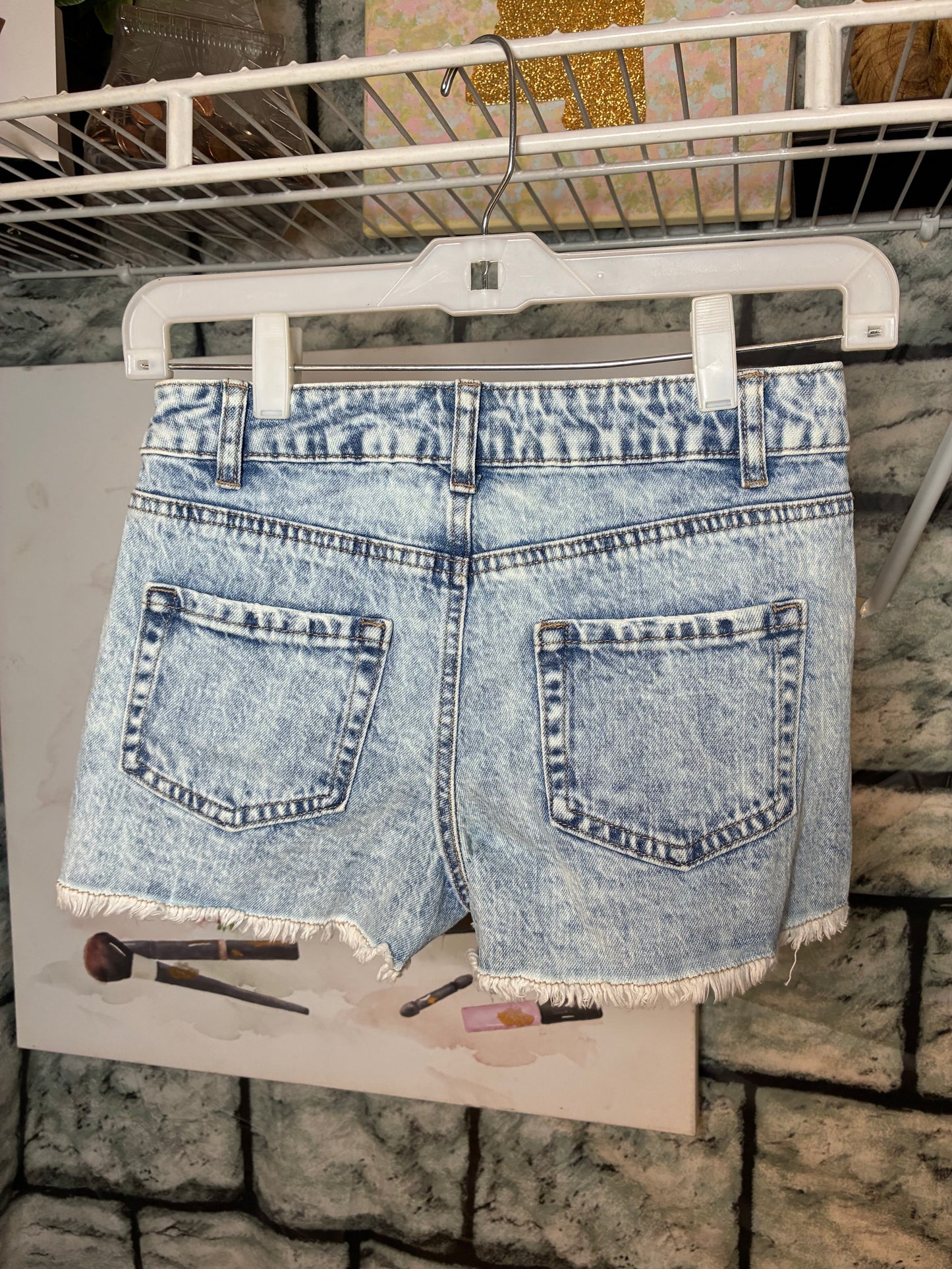 GB Girls Blue Denim Shorts Girls sz 12