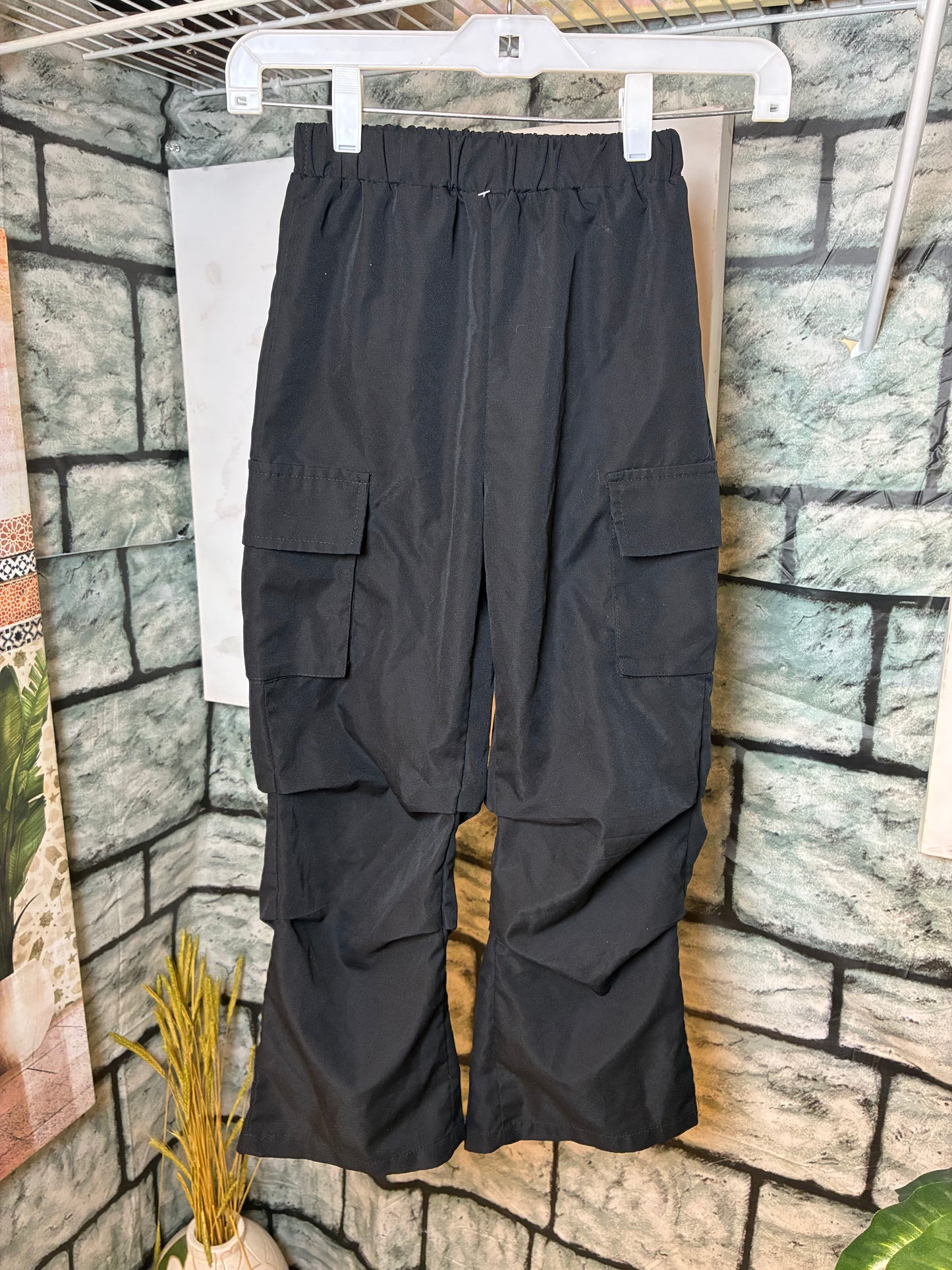 Shein Black Pants Girls sz 8