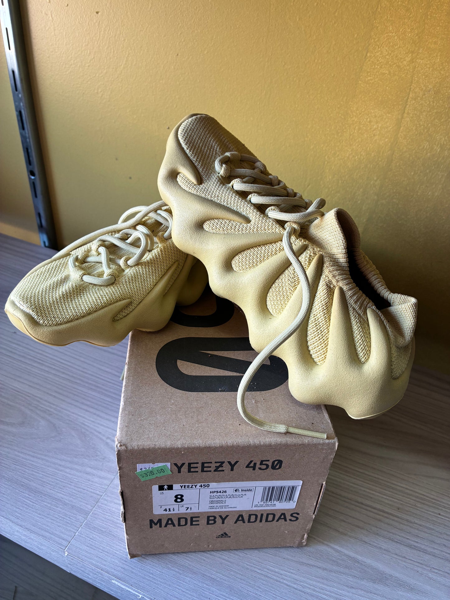 Yeezy 450 Beige Men sz 8