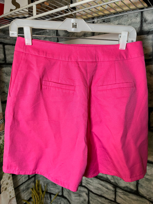 Ayana Pink Casual Shorts Women sz 8