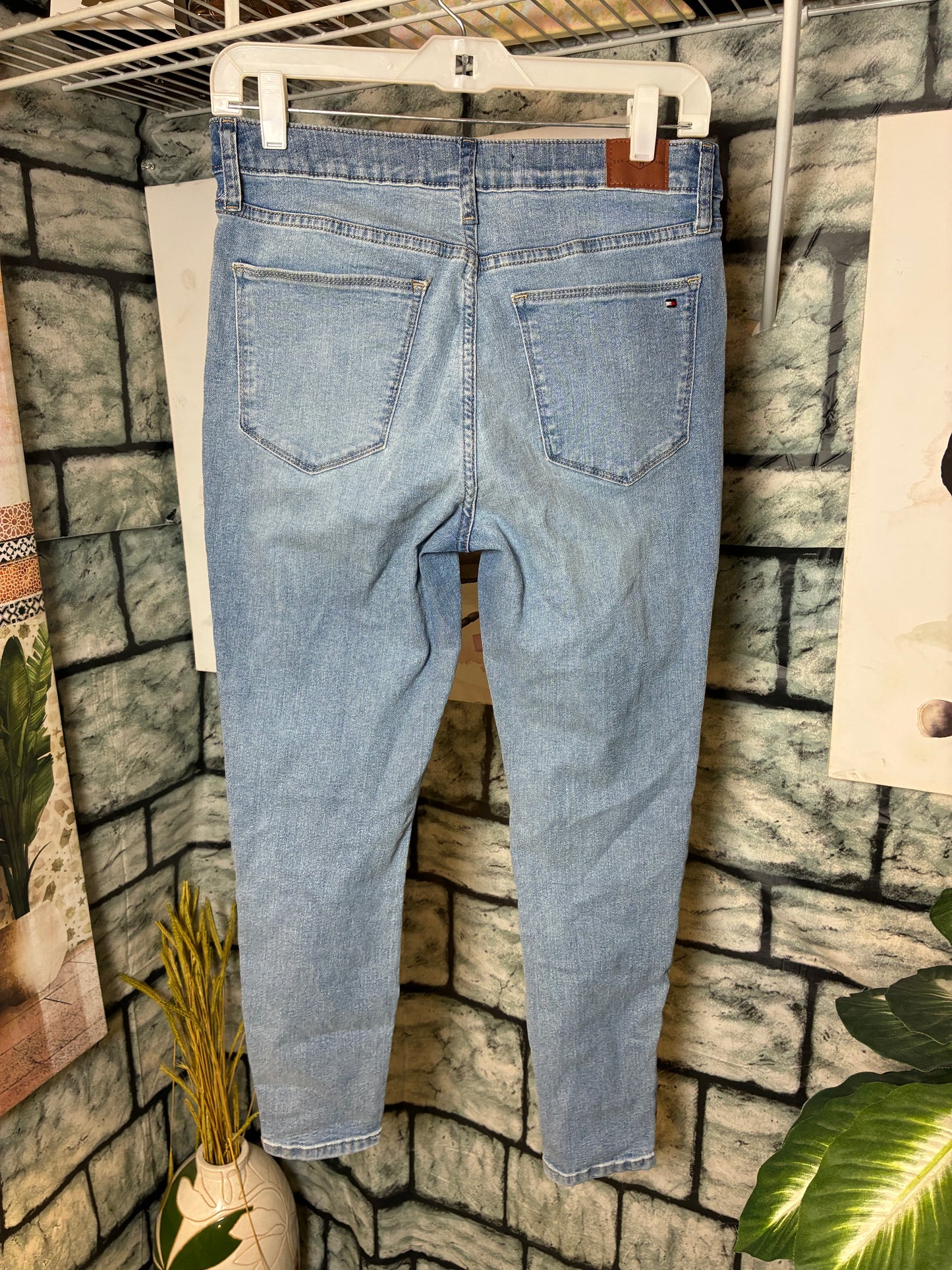 Tommy Hilfiger Blue Denim Pants Women sz 6
