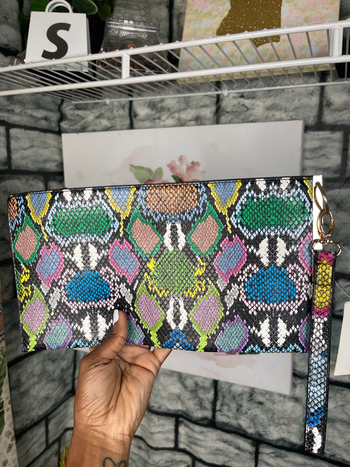 NEW Colorful Clutch Bag