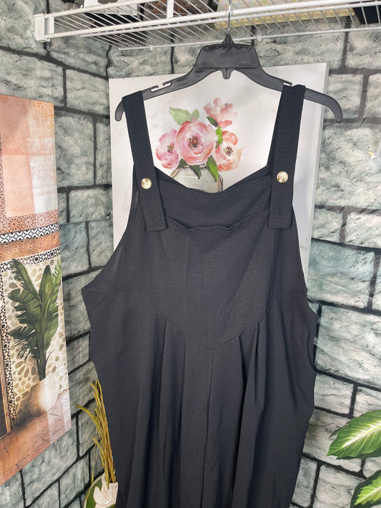 Shein Black Jumpsuit Women sz 3XL
