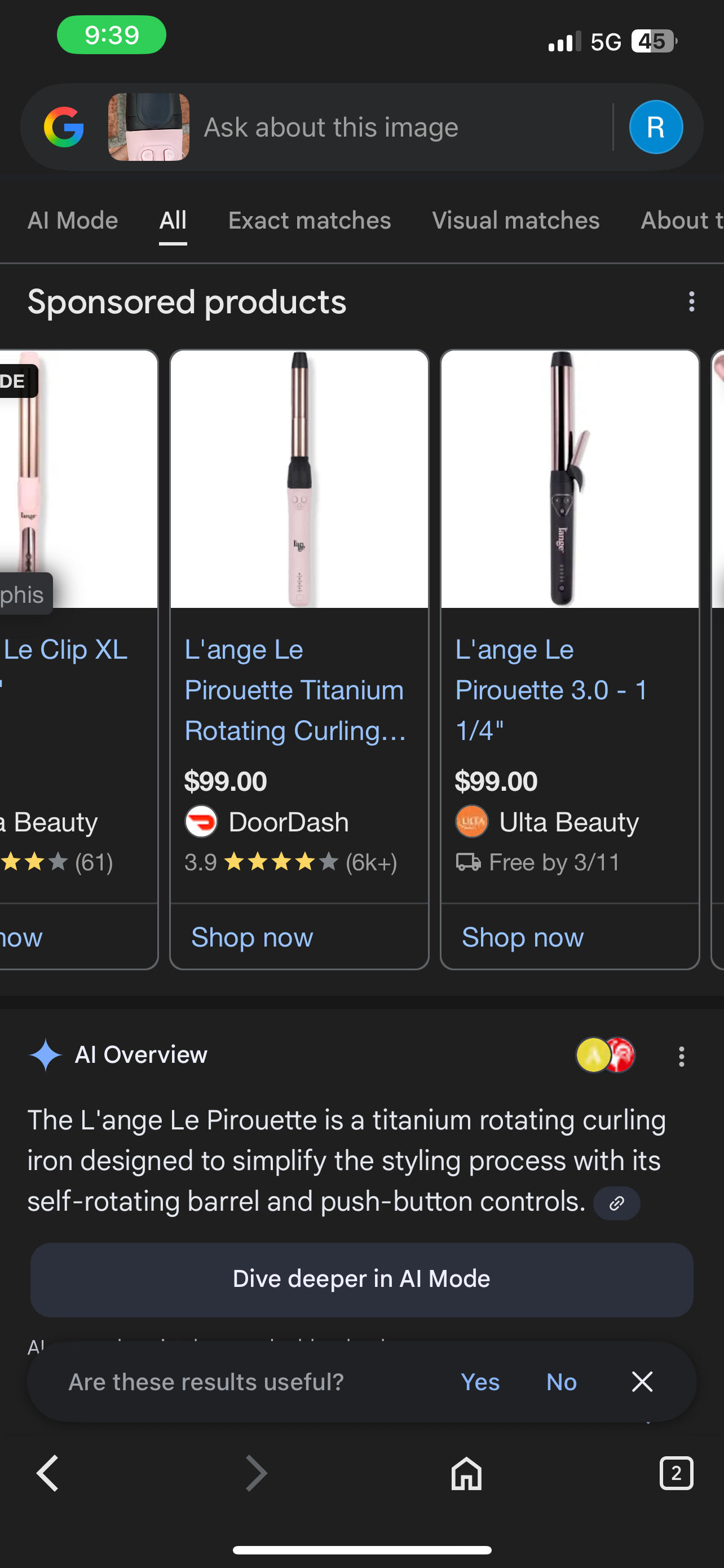 NEW L'ange Rotating Curlers