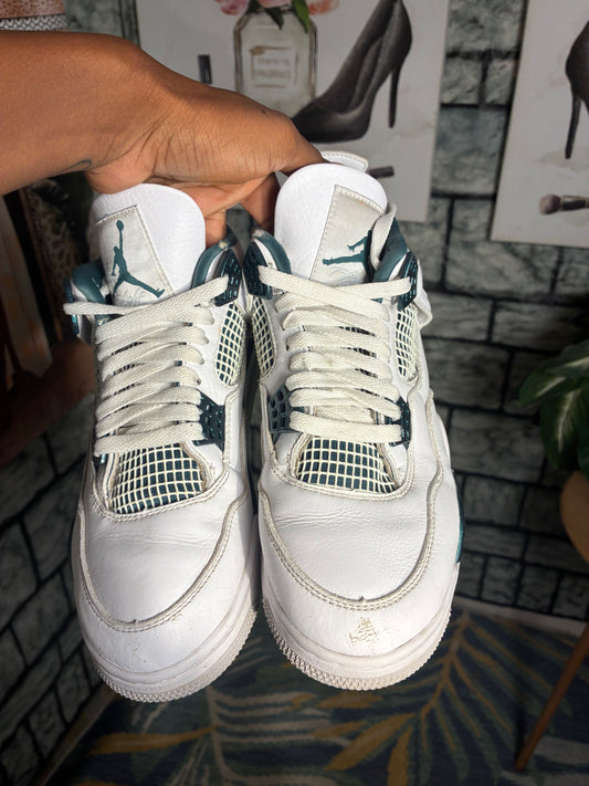 Air Jordan White Green Men sz 8