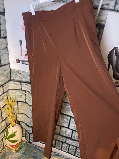 Shein Brown Pants Women sz 0XL