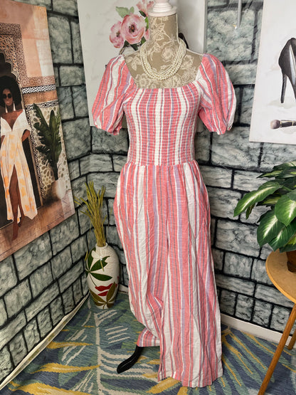 18 Centimeters Red Jumpsuit Women sz Large