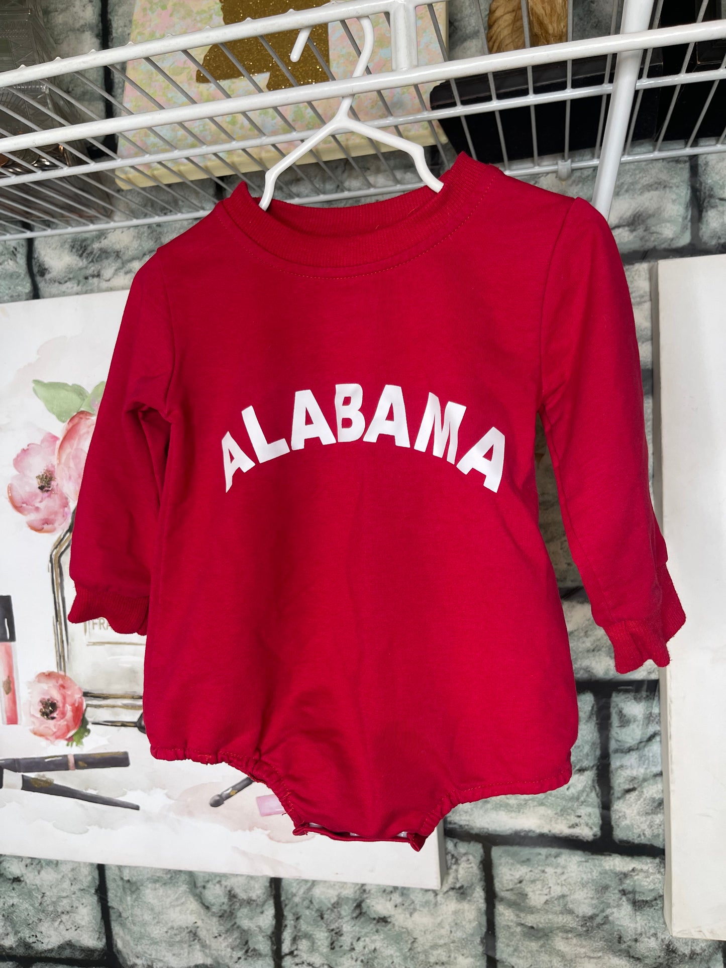 Alabama One Piece Girls Boys Sz 12-18M