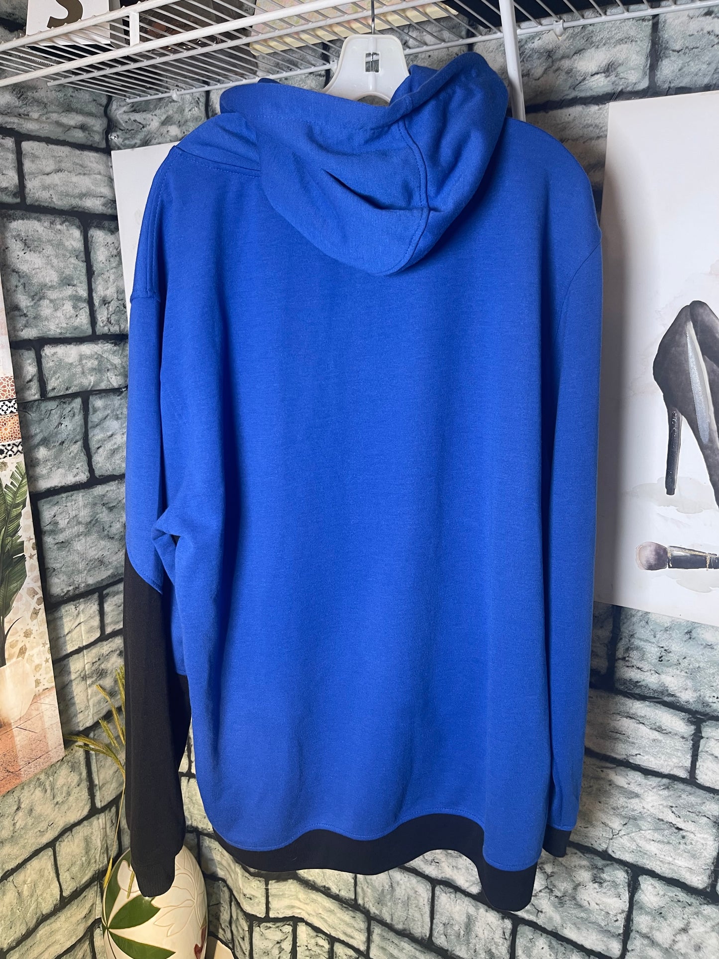Nike Blue Black Jacket Men sz 3XL