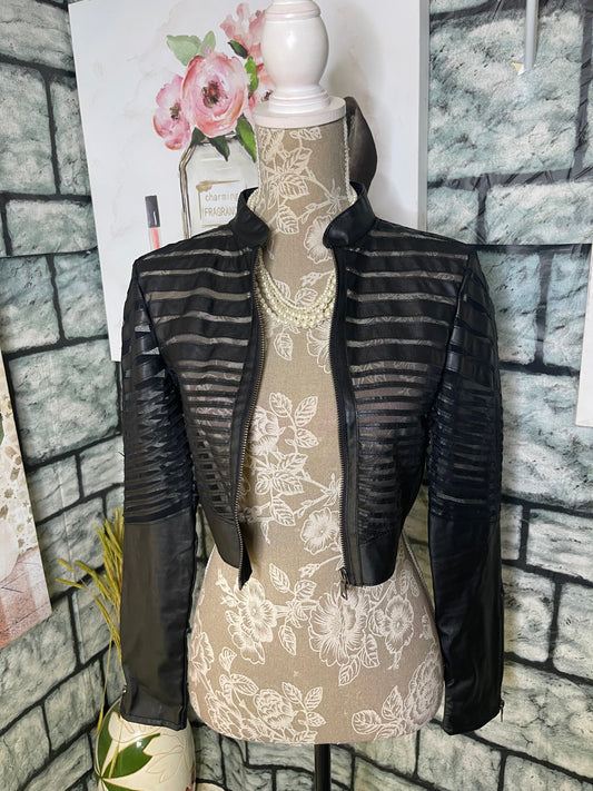 New Look Black Jacket Women sz Medium