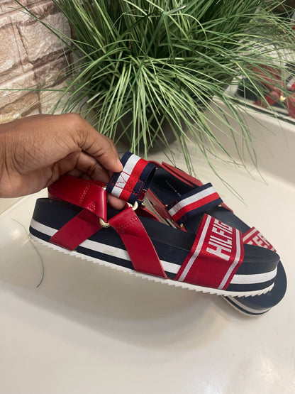 Tommy Hilfiger Sandals Women sz 10