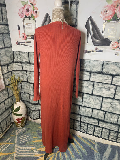 Lulus Orange Cardigan Women sz Medium