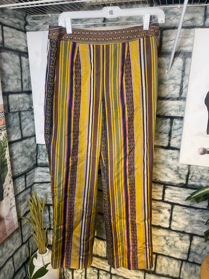 Etcetera Dark Print Casual Pants Women sz 6