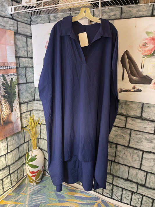 Blue Dress Women sz 4XL
