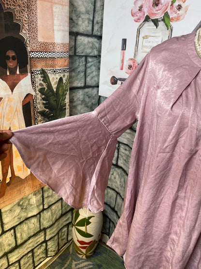NEW Jodifl Purple Oversized Blouse Women sz Small