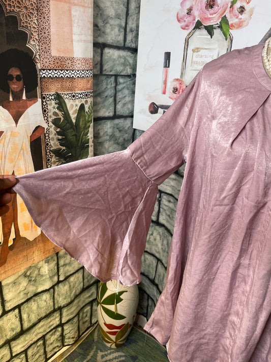 NEW Jodifl Purple Oversized Blouse Women sz Small