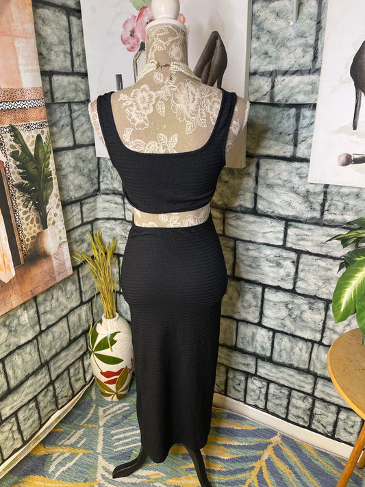 Shein Black Dress Women sz XS