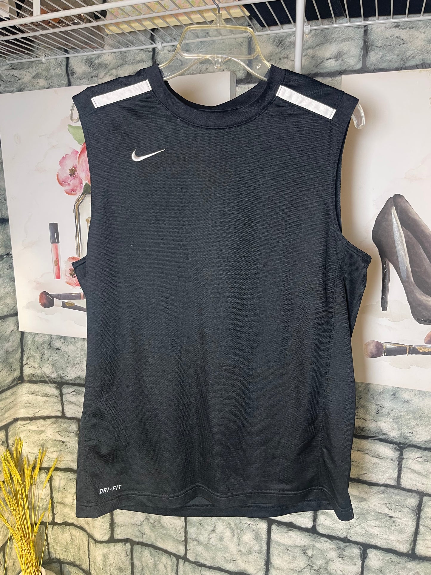 Nike Black Tank Men sz Medium