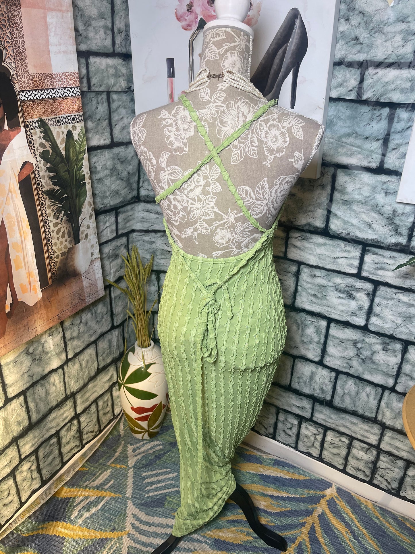 Green Dress Women sz Small