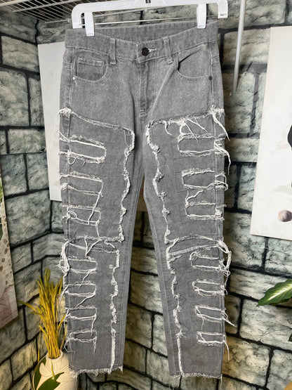 Gray Deanim Jeans Boys sz 14