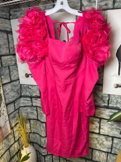 NEW Fashion Nova Pink Dress Women sz Small