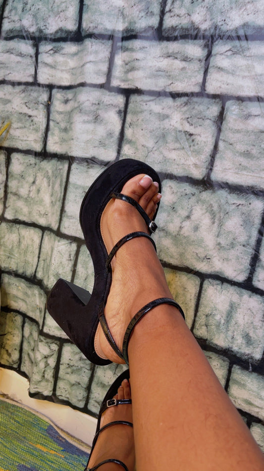 Steve Madden Black Heels Women sz 11