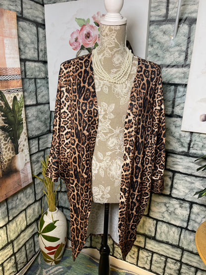 Crazy Train Brown Black Cover Women sz One Size (best fits up to XL)