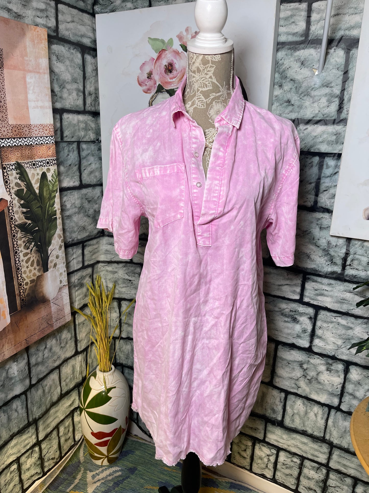 Pink Dress Women sz Medium