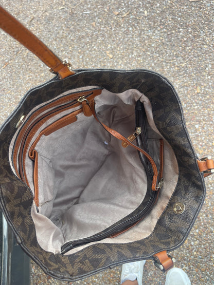 Michael Kors Brown Chain Handbag