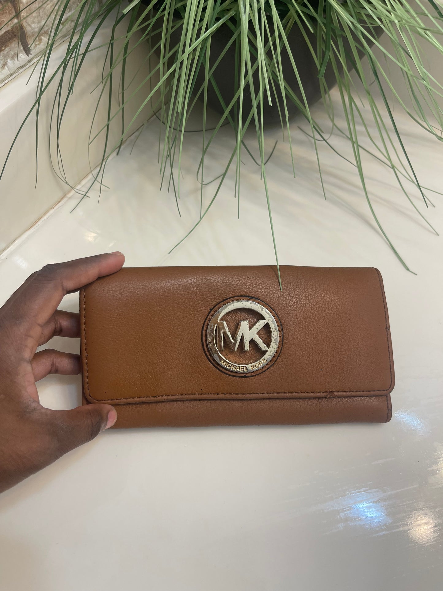 Michael Kors Tan Wallet