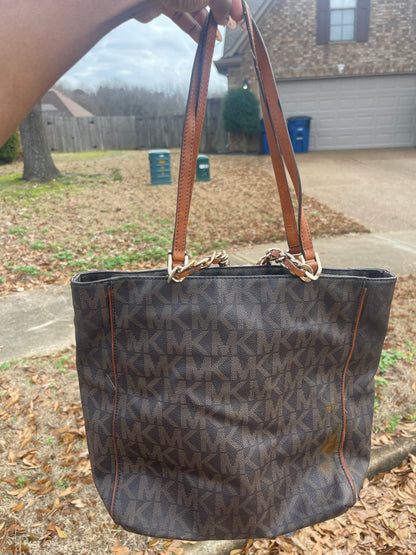 Michael Kors Brown Chain Handbag