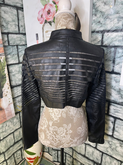 New Look Black Jacket Women sz Medium