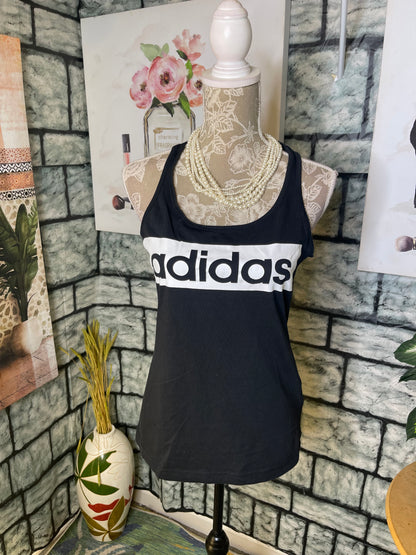 Adidas Black Tank Women sz Medium
