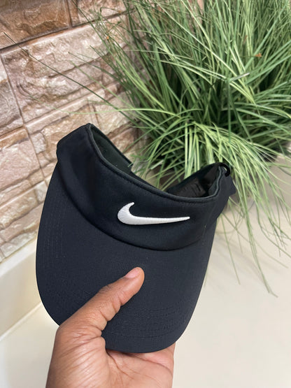 NEW Nike sun visor cap black