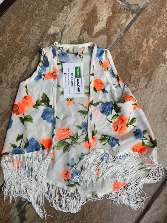 Pomelo White Vest Girls sz 2T