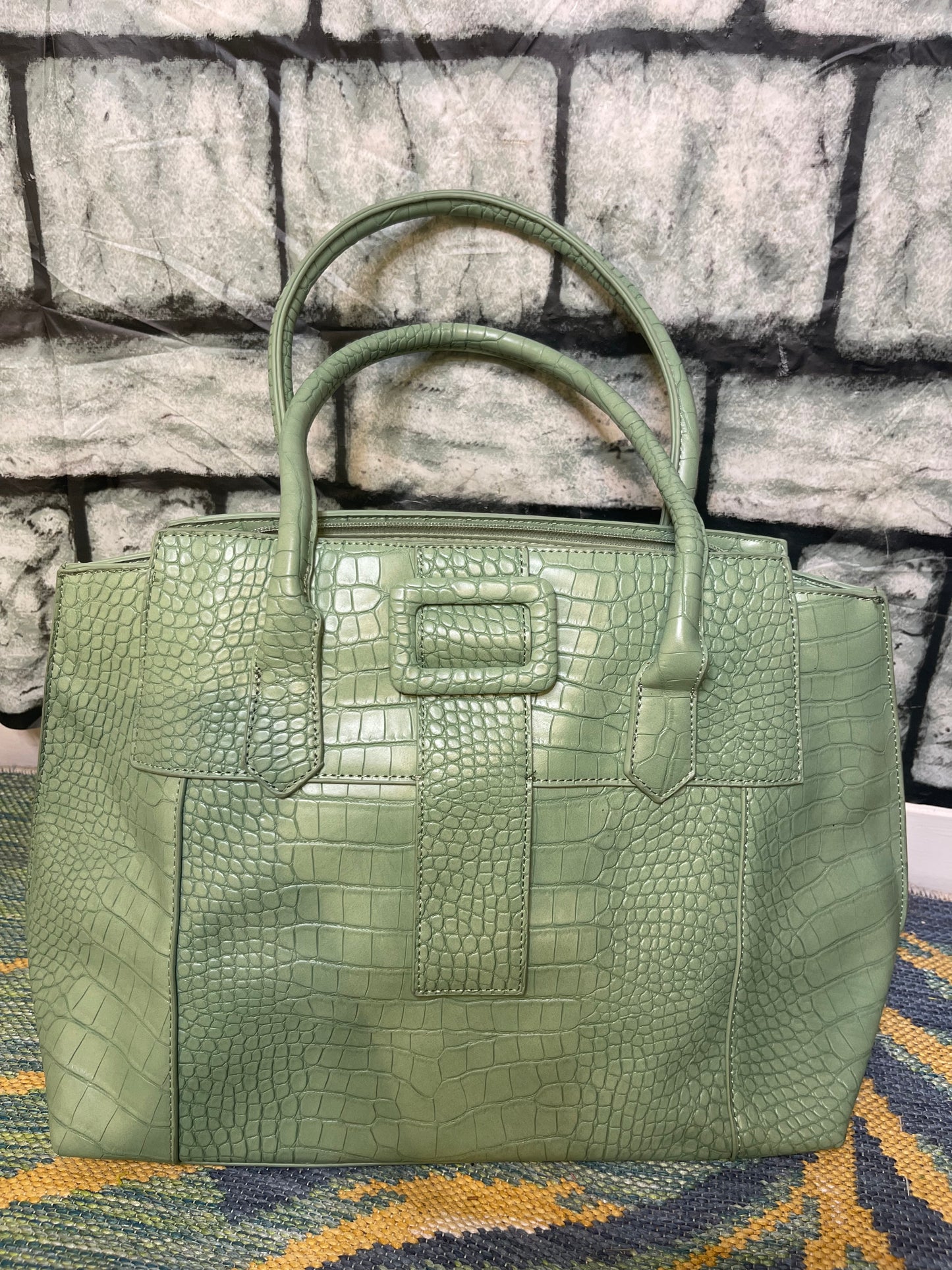 NEW Green Large Handbag