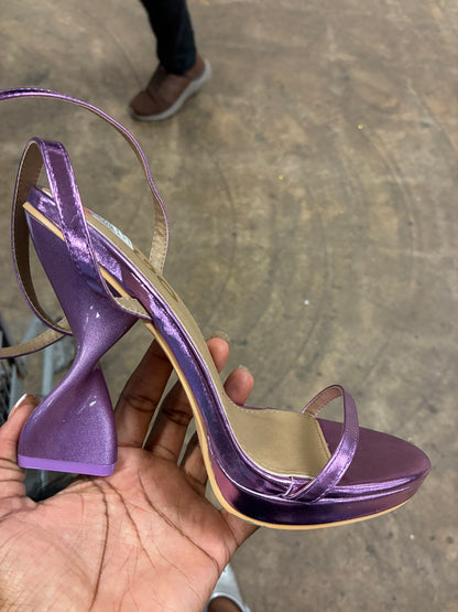 NEW Ego Purple heels women sz 7