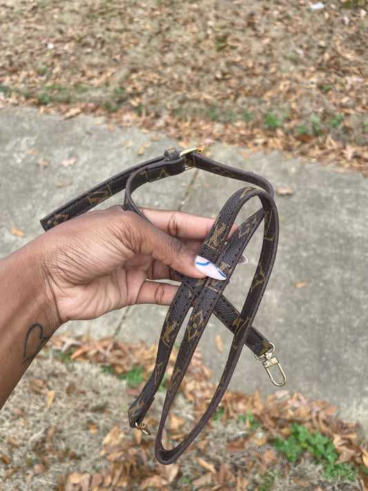 NEW LV Brown Purse Strap _ Small Crossbody Strap