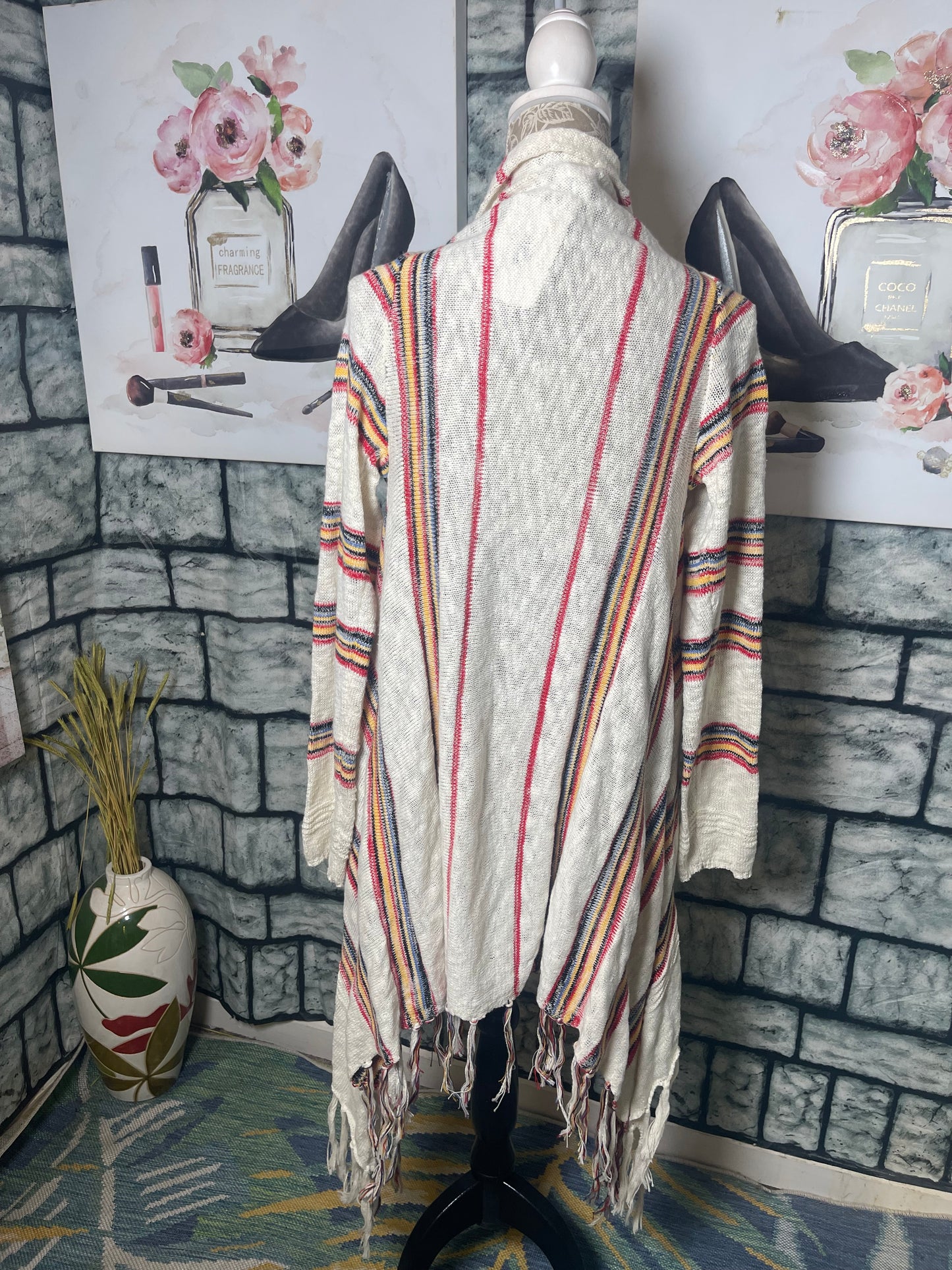 RXB Beige Cardigan Women sz Small