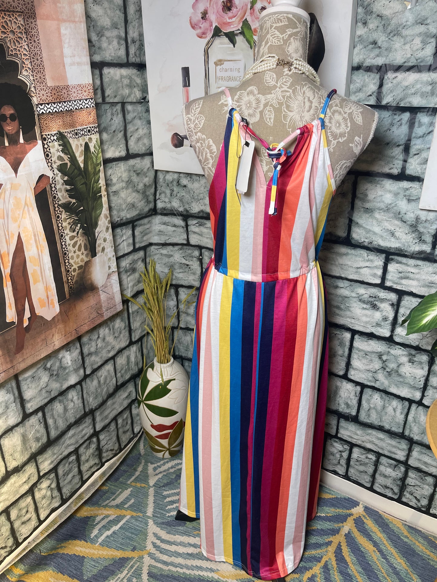 NEW Husk Ary Colorful Dress Women sz Medium