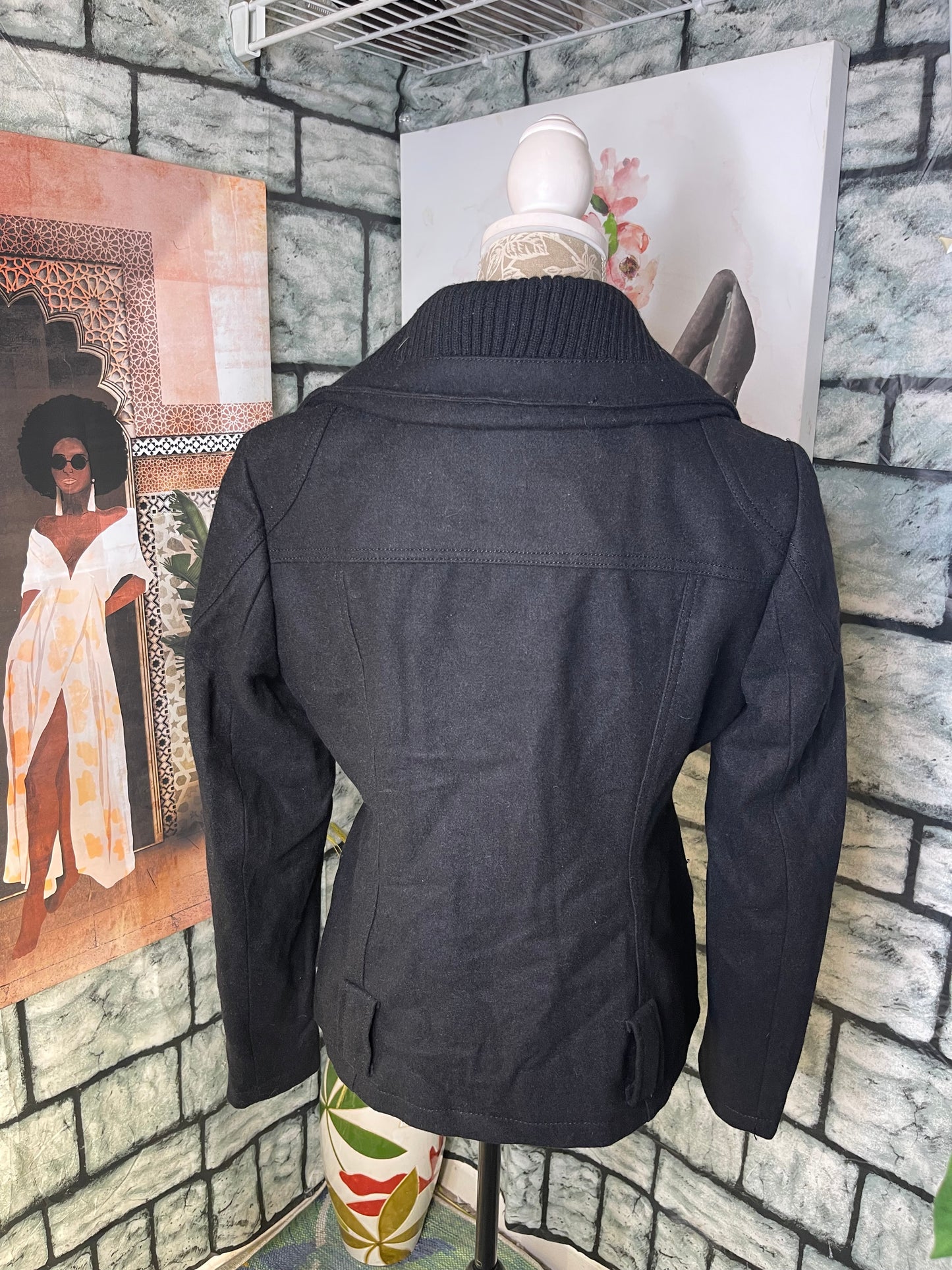 Aspostrophe Black Jacket Women sz Medium